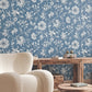 Sutton Blue Wallpaper
