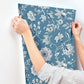 Sutton Blue Wallpaper