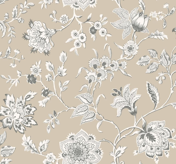 Sutton Taupe Wallpaper