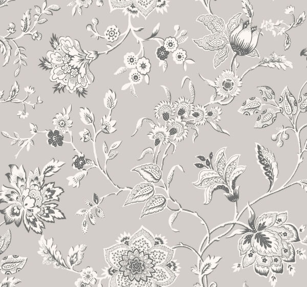 Sutton Grey Wallpaper