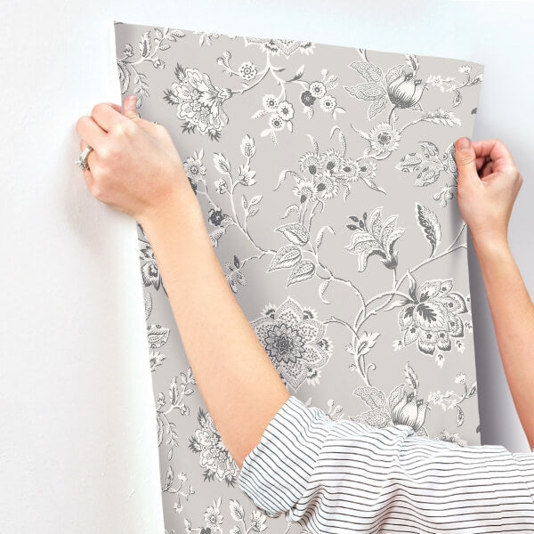 Sutton Grey Wallpaper