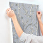 Bambou Toile Sky Blue Wallpaper