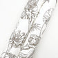 Tropical Sketch Toile Brown Wallpaper