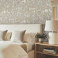 Passion Flower Toile Linen Wallpaper