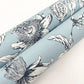 Passion Flower Toile Sky Blue Wallpaper