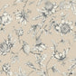 Passion Flower Toile Beige Wallpaper
