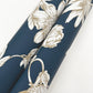 Passion Flower Toile Navy Wallpaper