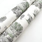 Modern Vista Toile Evergreen Wallpaper