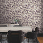 Orchid Conservatory Toile Mulberry Wallpaper