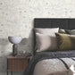 Orchid Conservatory Toile Beige & Taupe Wallpaper