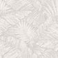 Palm Cove Toile White & Grey Wallpaper