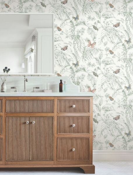Papillon Blush Wallpaper