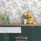 Campagne Toile Grey Wallpaper
