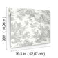 Campagne Toile Grey Wallpaper