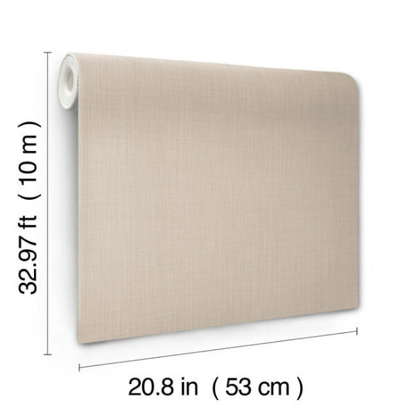 Sofia Weave Linen Wallpaper
