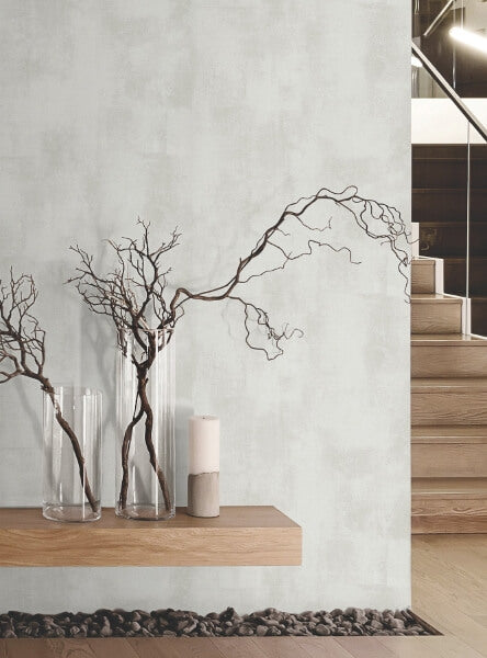 Italian Plaster Fog Wallpaper