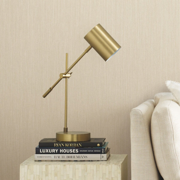 Nuvola Weave Champagne Wallpaper