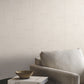 Geo Block Weave Linen Wallpaper