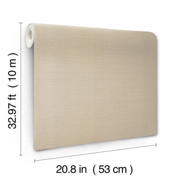 Bali Basketweave Beige Wallpaper