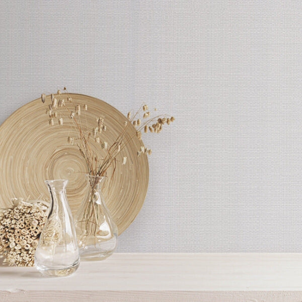 Bali Basketweave Warm Grey Wallpaper