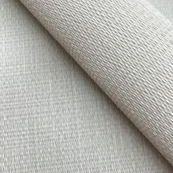 Bali Basketweave Warm Grey Wallpaper