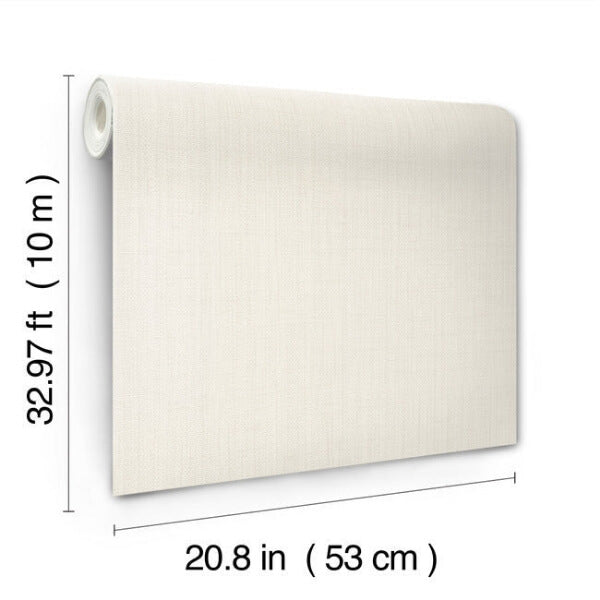 Sofia Weave Cream Wallpaper