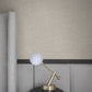 Raised Chevron Taupe Wallpaper