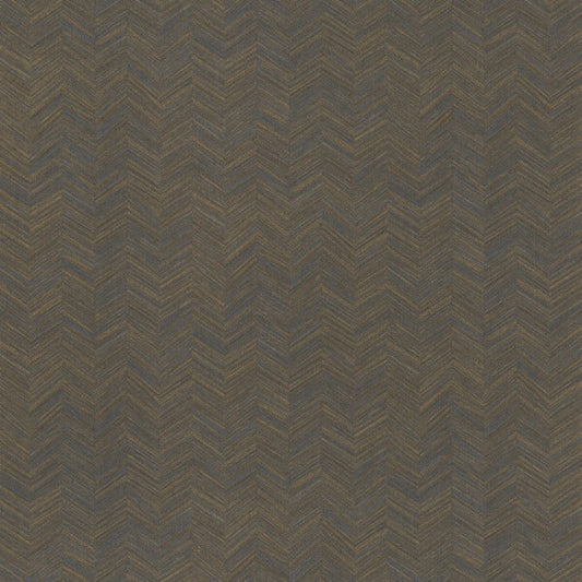 Raised Chevron Royal Blue Wallpaper