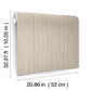 Wistman Stripe Almond Wallpaper