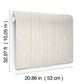 Wistman Stripe Cream Wallpaper