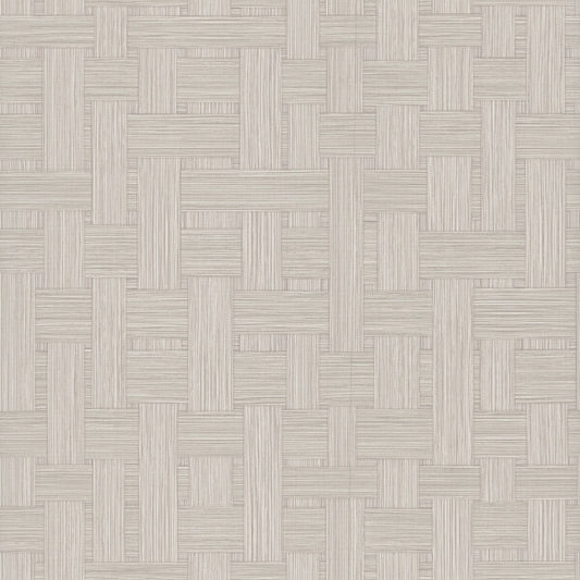Basketry Dove Grey Wallpaper