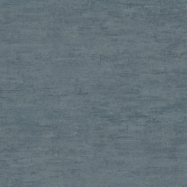 Weathered Stucco Dusty Blue Wallpaper