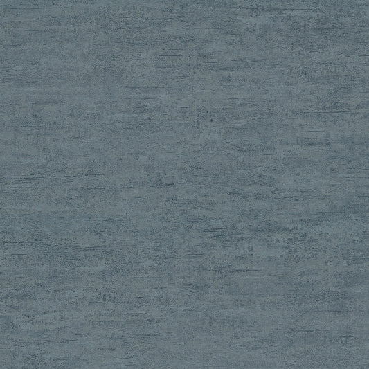 Weathered Stucco Dusty Blue Wallpaper