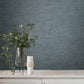 Weathered Stucco Dusty Blue Wallpaper
