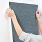 Weathered Stucco Dusty Blue Wallpaper