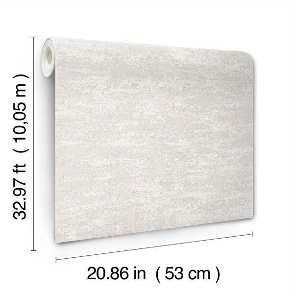 Weathered Stucco Pearl Wallpaper