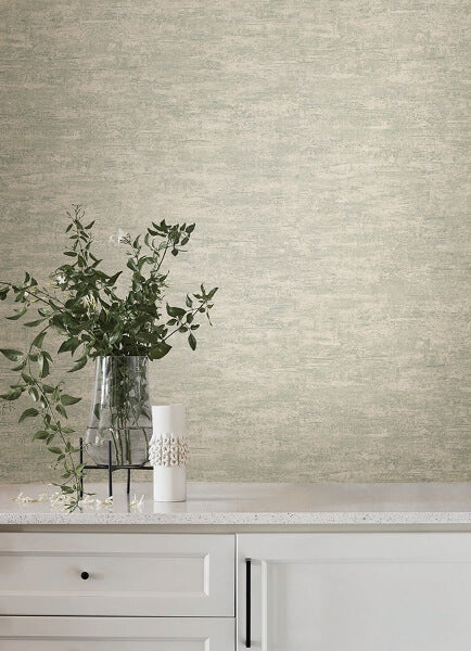 Weathered Stucco Ecru Wallpaper