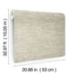 Weathered Stucco Ecru Wallpaper