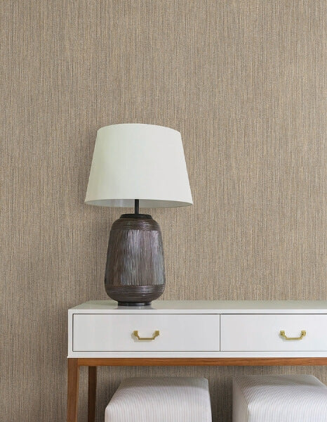 Washed Ramie Oyster Wallpaper