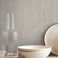 Washed Ramie Dove Grey Wallpaper