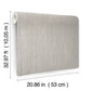 Washed Ramie Dove Grey Wallpaper