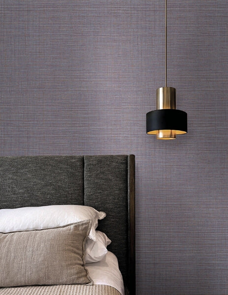 Lotus Silk Lilac Wallpaper
