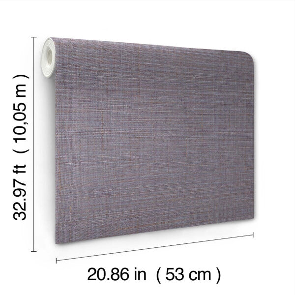 Lotus Silk Lilac Wallpaper