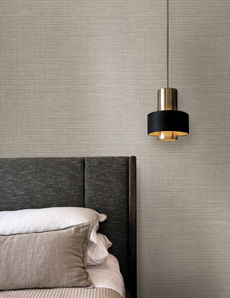 Lotus Silk Ecru Wallpaper