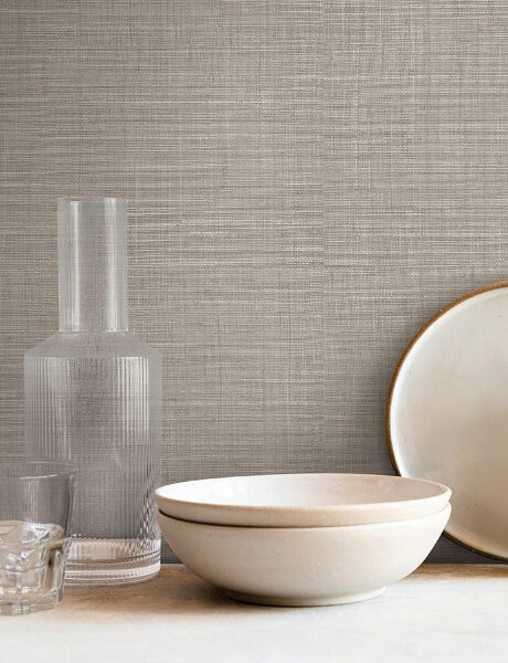 Lotus Silk Ecru Wallpaper