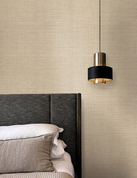 Lotus Silk Wheat Wallpaper