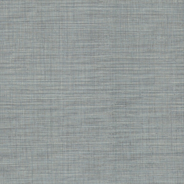 Lotus Silk Steel Blue Wallpaper