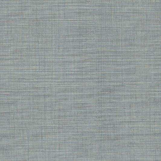 Lotus Silk Steel Blue Wallpaper