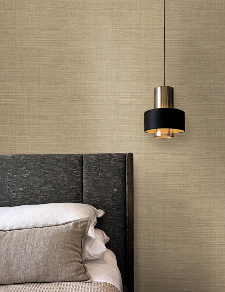 Lotus Silk Hazelnut Wallpaper