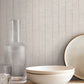 Cording Stripe Pearl Wallpaper